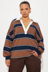 Women's Long Sleeve Cotton Top | Yvezi — 12