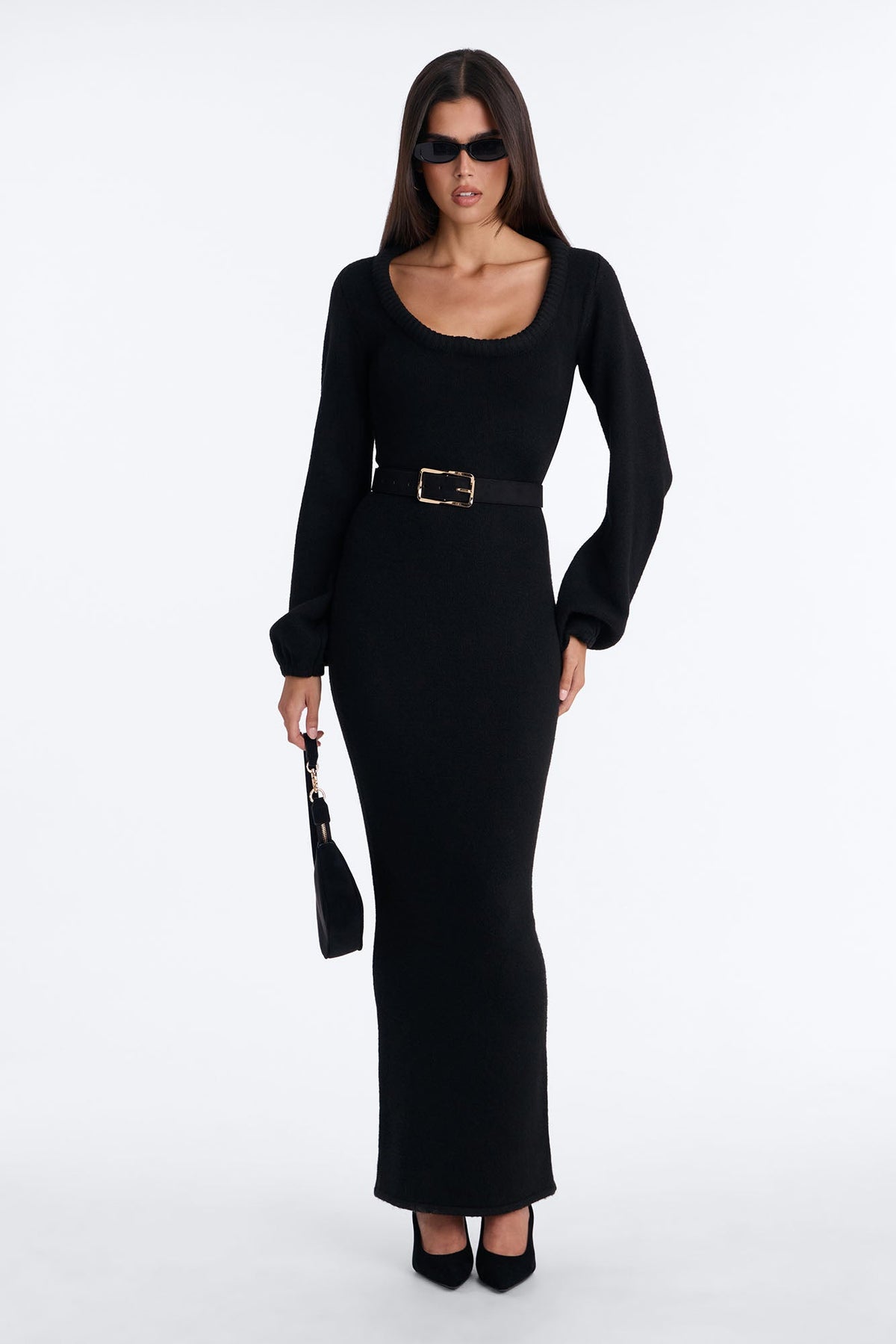 Women's Maxi Dress — Long Sleeve | Yvezi — 1