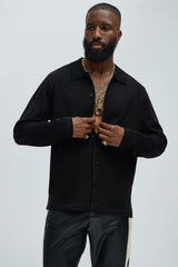 Men's Cardigan — Button Front, Long Sleeve | Yvezi — 1