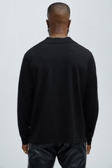 Men's Cardigan — Button Front, Long Sleeve | Yvezi — 4