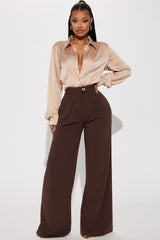 Women's Wide Leg Pants | Yvezi — 14
