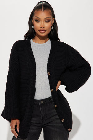 Women's Cardigan — Button Down, Long Sleeve | Yvezi — 1