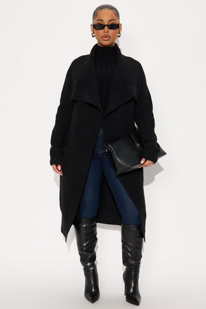 Women's Longline Cardigan — Long Sleeve | Yvezi — 1