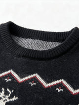 Men's Long Sleeve Jumper in Multicolour, product image 4