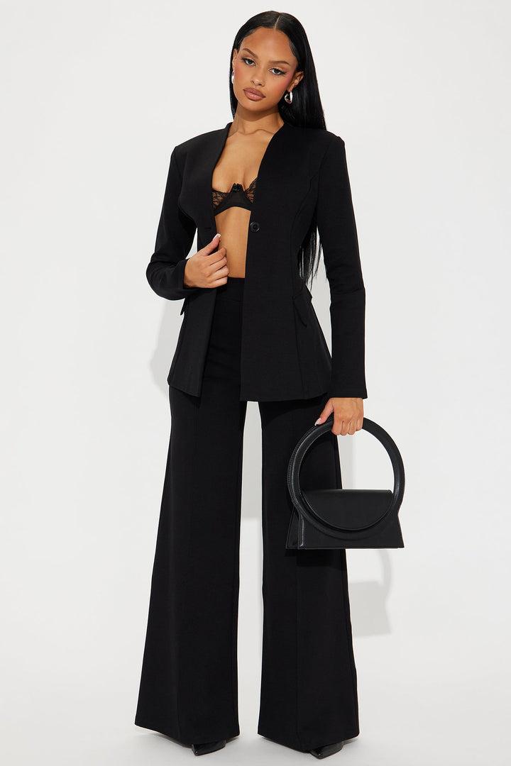 Women's Blazer and Pants Set — Wide Leg | Yvezi — 1