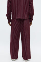 Men's Striped Wide Leg Pants | Yvezi — 23