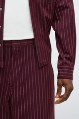 Men's Striped Wide Leg Pants | Yvezi — 22
