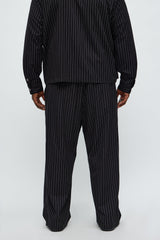 Men's Striped Wide Leg Pants | Yvezi — 10