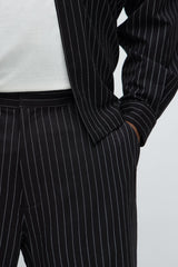 Men's Striped Wide Leg Pants | Yvezi — 9