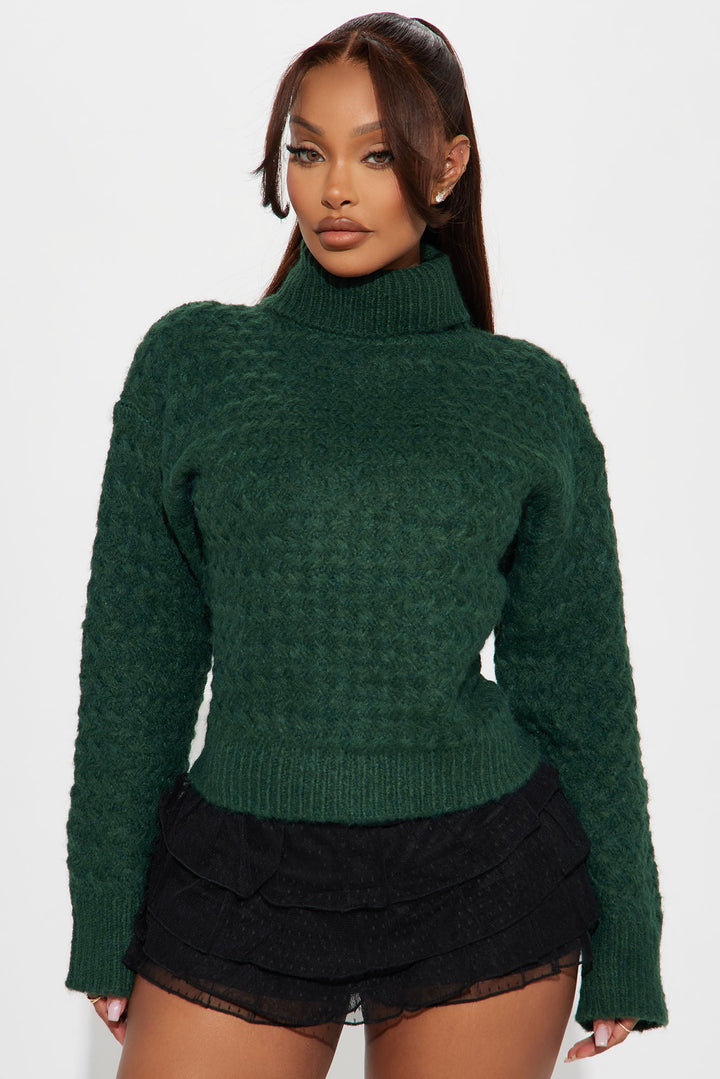 Women's Turtleneck Sweater | Yvezi — 2