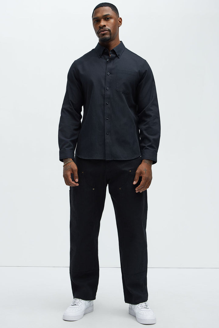 Men's Cotton Shirt — Long Sleeve | Yvezi — 2