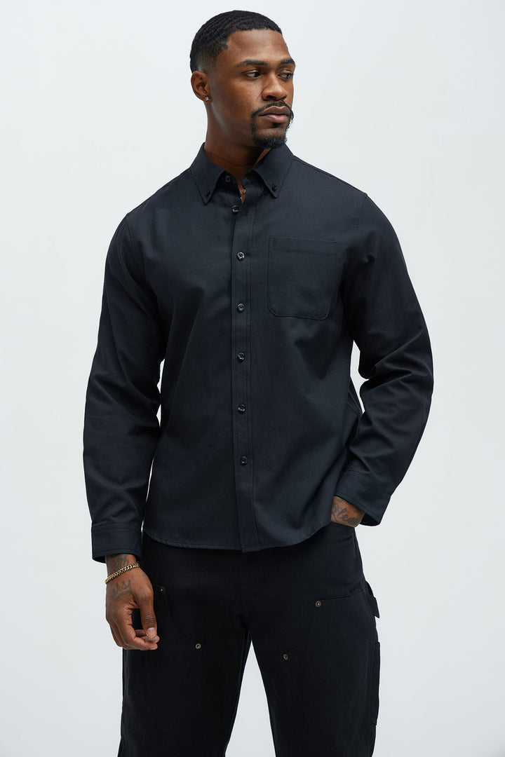 Men's Cotton Shirt — Long Sleeve | Yvezi — 1