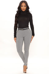 Women's Check Pants | Yvezi — 1