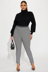 Women's Check Pants | Yvezi — 5