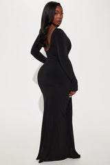 Women's Maxi Dress — Long Sleeve | Yvezi — 7