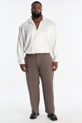 Men's Pleated Pants — Relaxed Fit | Yvezi — 18