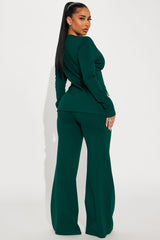 Women's Blazer and Pants Set — Wide Leg | Yvezi — 10