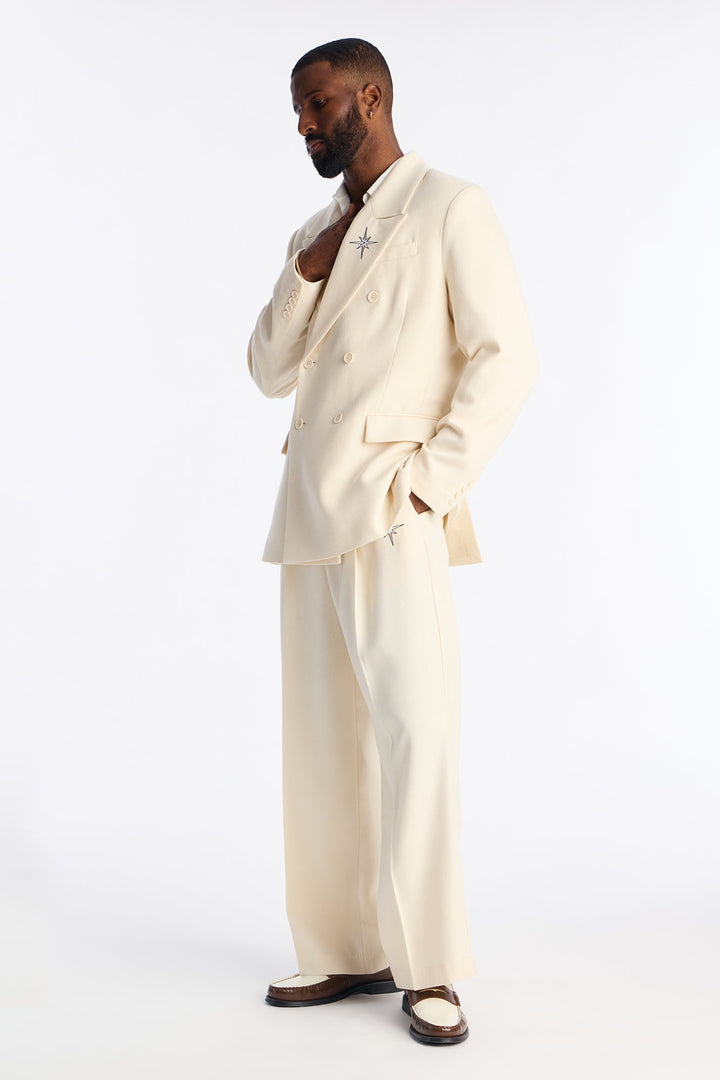 Men's Double-Breasted Blazer — Relaxed Fit | Yvezi — 2