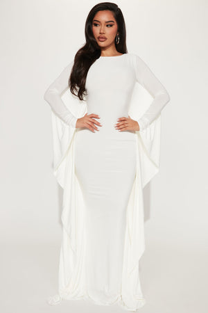 Women's Maxi Dress — Long Sleeve | Yvezi — 1