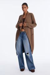 Women's Longline Cardigan — Long Sleeve | Yvezi — 24