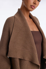 Women's Longline Cardigan — Long Sleeve | Yvezi — 25