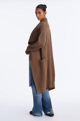 Women's Longline Cardigan — Long Sleeve | Yvezi — 26