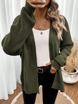 Anneliese | Women's Drop Shoulder Pointelle Knit Cardigan — view 6