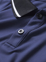 Men's Long Sleeve Polo Shirt in Multicolour, product image 9