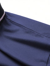 Men's Long Sleeve Polo Shirt in Multicolour, product image 10