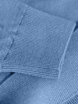 Men's Long Sleeve Crew Neck Jumper - Baby Blue