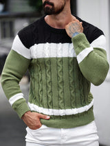 Men's Long Sleeve Jumper in Multicolour, product image 1