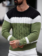 Men's Long Sleeve Jumper in Multicolour, product image 3