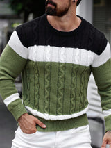 Men's Long Sleeve Jumper in Multicolour, product image 5