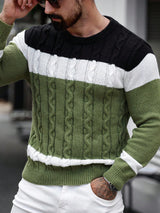Men's Long Sleeve Jumper in Multicolour, product image 6