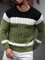 Men's Long Sleeve Jumper in Multicolour, product image 7