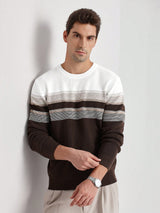 Men's Long Sleeve Jumper in Multicolour, product image 6
