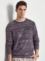 Men's Long Sleeve Crew Neck Jumper in Multicolour, product image 1