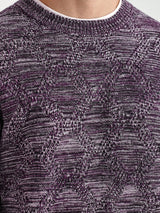 Men's Long Sleeve Crew Neck Jumper in Multicolour, product image 2