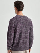 Men's Long Sleeve Crew Neck Jumper in Multicolour, product image 5