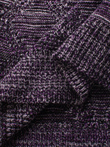 Men's Long Sleeve Crew Neck Jumper in Multicolour, product image 6