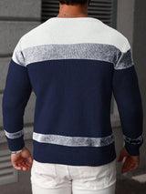 Men's Long Sleeve Jumper in Multicolour, product image 2