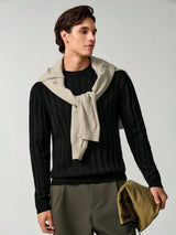Men's Long Sleeve Jumper in Multicolour, product image 4