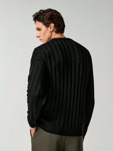 Men's Long Sleeve Jumper in Multicolour, product image 5