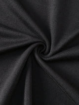 Men's Long Sleeve Crew Neck Jumper - Black