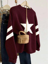 Women's Crew Neck Jumper in Multicolour, product image 1