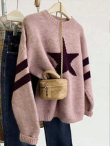 Women's Crew Neck Jumper in Multicolour, product image 1