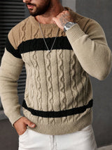 Men's Long Sleeve Jumper in Multicolour, product image 1