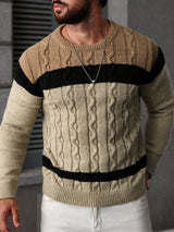 Men's Long Sleeve Jumper in Multicolour, product image 4