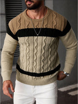 Men's Long Sleeve Jumper in Multicolour, product image 5