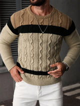 Men's Long Sleeve Jumper in Multicolour, product image 6